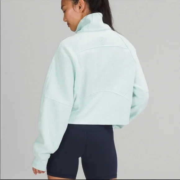 NWT Scuba Oversized Funnel Neck Half Zip - Lululemon - Picture 3 of 9